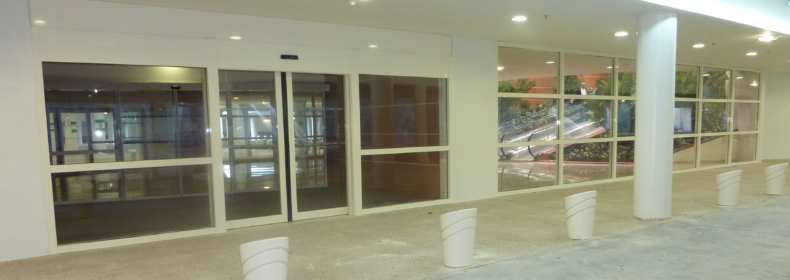 Portes et menuiseries coupe-feu vitrée