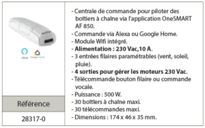 centrale de commande